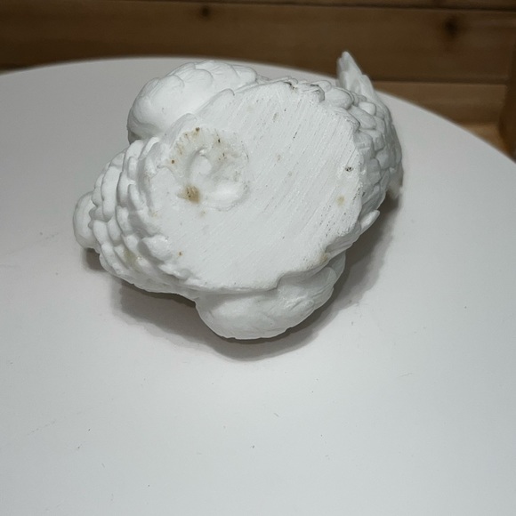 Vintage Hand Carved Ceramic Alabaster Doves - Picture 10 of 15